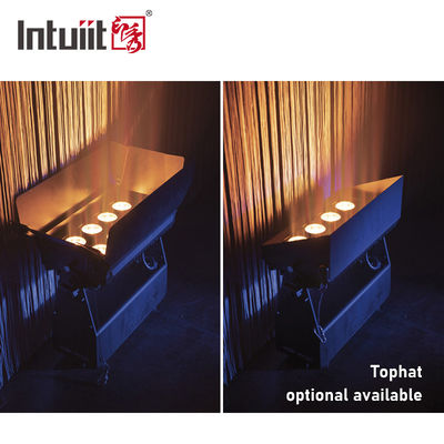 Projecteur LED 8x15W RGBW pour mur extérieur d'hôtel/villa, éclairage paysager de bâtiment, décoration de jardin extérieur