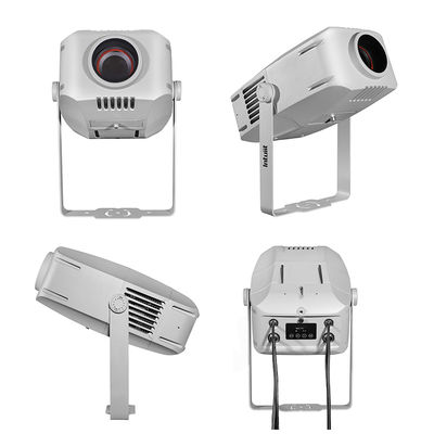 200W imperméable à l'eau Ip65 extérieur intérieur publicité personnalisée Gobo Led Zoom logo projecteur lumière
