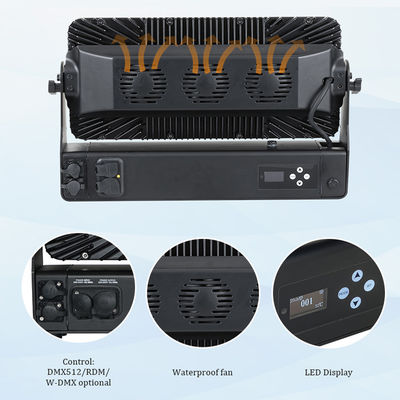 Lumière pour lave-vaisselle 40x10W RGBW 4 en 1 projecteur imperméable pour le parc de la ville de la scène Lumière LED en aluminium