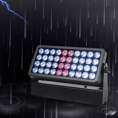 Lumière pour lave-vaisselle 40x10W RGBW 4 en 1 projecteur imperméable pour le parc de la ville de la scène Lumière LED en aluminium