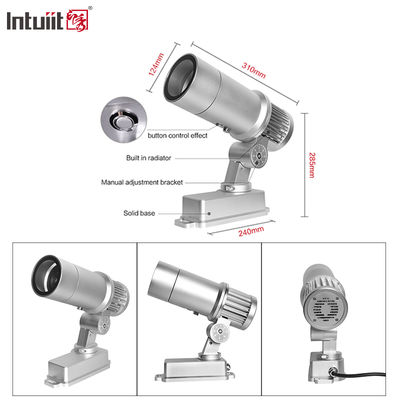 60W Lumière de projection extérieure Gobo Publicité Signe Lumière imperméable à l'eau Rotation LED Signe Projecteur Modèle Logo de porte Spotlight