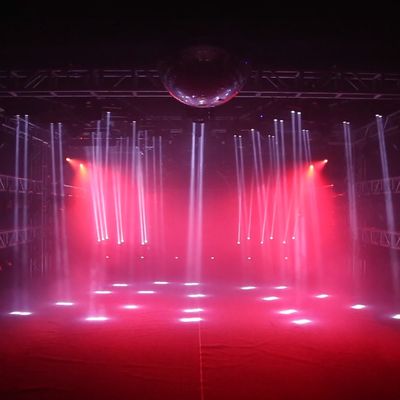 DJ Party Light 37*10W RGBW Quad 4 en 1 LED avec zoom de lavage de tête mobile