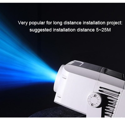 Projecteur Gobo Personnalisé 200W IP65 Haute Luminosité LED Extérieur Noël Projecteur de Logo Publicitaire