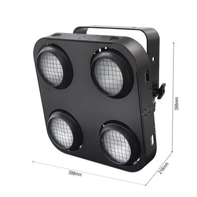 IP65 2 en 1 Ambre et blanc chaud imperméable à l'eau Cob Scene Blinder Light 4x90W 4Eyes Audience Dmx512 LED COB Blinder Light