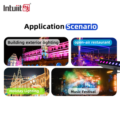 24*2W Led Wall Washer Light Ip65 Led Wall Washer Light Les lampes de lavage à l'air comprimé sont équipées d'une lampe LED à LED.