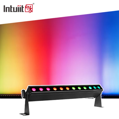 Projecteurs LED IP20 à batterie, éclairage mural LED 12x2w RGBW 4en1 pour scène, barre lumineuse, contrôle sonore