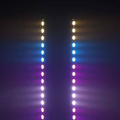 Projecteur mural LED RGBW 24x2W pour utilisation en intérieur, pour mariage, DJ, soirée, projecteurs ascendants haute luminosité