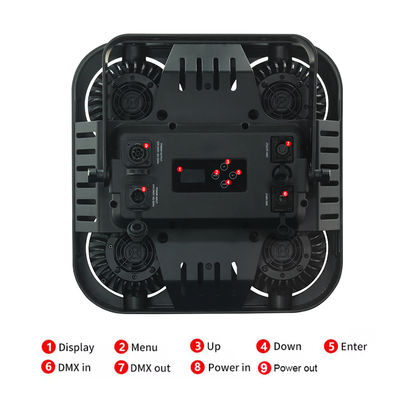 Projecteurs d'audience COB Blinder 4 yeux IP65 étanches avec option 400W Quatre yeux 4x100W Led DMX Stage Light