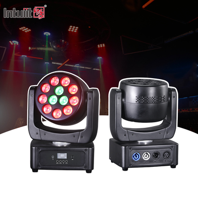 Équipement d'éclairage pour la scène de spectacle DMX Beam RGBW 12x8w Led Wash Head Light