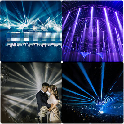 LED extérieur IP66 200W Faisceau de lumière de tête mobile Faisceau tranchant Éclairage d'effet de scène pour club de nuit DJ Disco Show Fête de mariage en plein air
