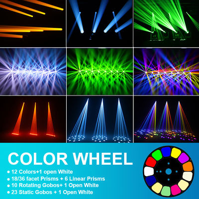 2025 Pro IP66 100W Laser tête mobile lumière extérieure étanche à l'eau Faisceau de lumière de scène DMX DJ équipement d'éclairage