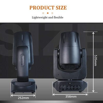 100W Laser Moving Head Led Dmx512 Stage Lighting Disco IP66 Moving Head Light
