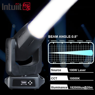 2025 Pro IP66 100W Laser tête mobile lumière extérieure étanche à l'eau Faisceau de lumière de scène DMX DJ équipement d'éclairage