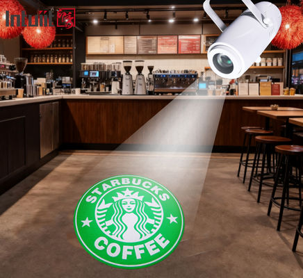 Logo personnalisé gratuit Proyecteur Gobo Lumières publicitaires 40W LED Sign Wall Projection Lamp IP20