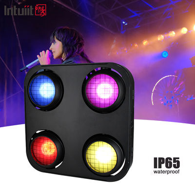 4X90W 4 Eye Led Cob Blinder Light Ambre Blanc chaud 2In1 Ip65 étanche à l'eau