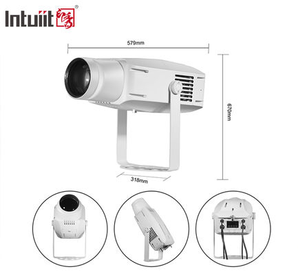 Projecteur Gobo LED extérieur 400W IP65 avec effet vague d'eau pour la publicité, résistant aux intempéries