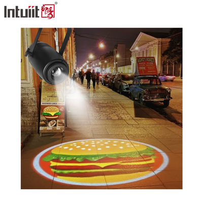 Projecteur de logo Gobo publicitaire LED pour porte extérieure étanche IP65 60W personnalisé