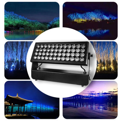 Projecteur LED RGBW 4 en 1 haute puissance 1500W pour fêtes de mariage et architectures paysagères