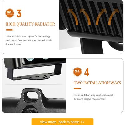 Éclairage LED extérieur à LED IP65 ville couleur DMX512 6x5W Rgbw