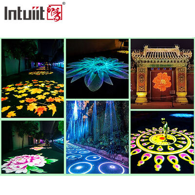 Lumière de projet de logo d'image Gobo à l'extérieur à l'épreuve de l'eau 200W pour la publicité du festival de Noël de Plaza