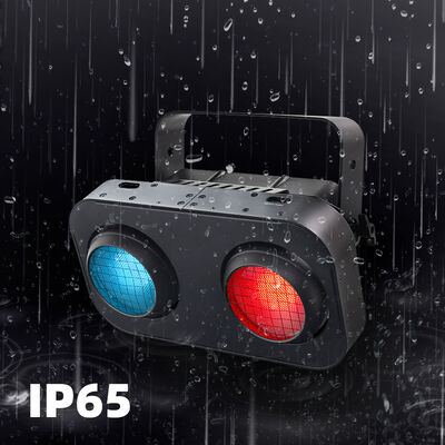 Outdoor LED COB Blinder Light 2x90W RGB Amber Warm White IP65 Waterproof Stage Strobe Lighting DMX512 for Professional Show Theater