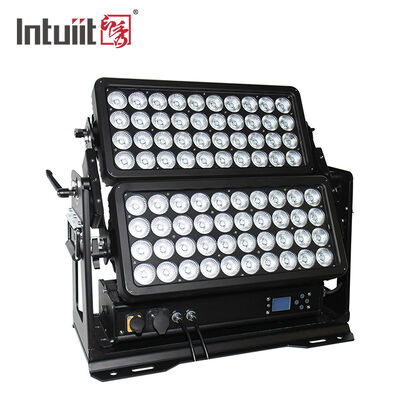 Projecteur de scène LED étanche à double couche pour événements, mode de contrôle DMX City Color 400W 800W 1500W