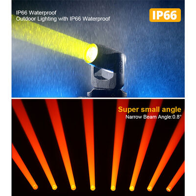 2025 Pro IP66 100W Laser tête mobile lumière extérieure étanche à l'eau Faisceau de lumière de scène DMX DJ équipement d'éclairage