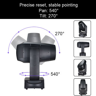 CMY 280W LED tête mobile 3 en 1 faisceau point de lavage lumière de scène hybride pour la scène professionnelle performance de mariage spectacle en direct