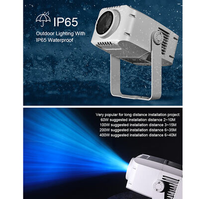 100w Led Outdoor Ip65 Water Ripple Gobo Projector Océan Led Lumière d'onde d'eau Effets de lumière de scène