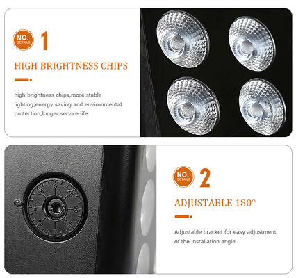 Lumière de scène Rgbw Lumière de projecteur extérieure LED Inondation 6x5W Lumière de lave-vaisselle LED imperméable