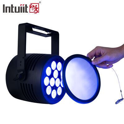 Lumière LED étanche IP65 professionnelle 12x20W RGBWA+UV 6in1 DMX512 Lumière de lavage de scène pour mariage en plein air Événement DJ Disco