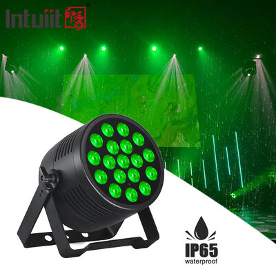 IP65 18*20w Rgbwauv 6in1 Led étanche Par lumière de scène Lumière extérieure Dj jusqu'à Lumière mariage