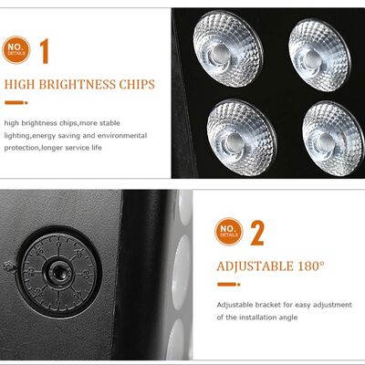 Éclairage architectural extérieur étanche 80W RGBW Led Lave-mur Jardin Paysage Arbre Lampe projecteur led
