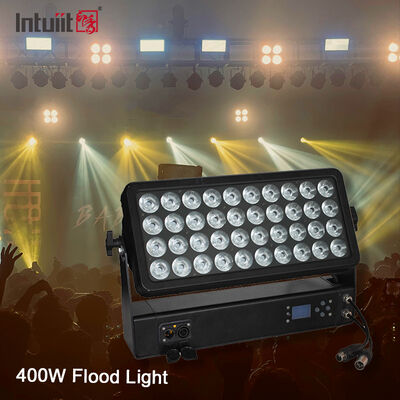 400w LED City Color Light Zoom Rgbw extérieur résistant à l'eau paysage haut bâtiment lampes de lave-vaisselle murale
