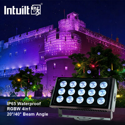 Éclairage architectural extérieur étanche 80W RGBW Led Lave-mur Jardin Paysage Arbre Lampe projecteur led