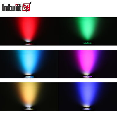 60*12W RGBW 4in1 IP65 Outdoor LED PAR Can Uplighting Set DMX512 Lumière de lavage de scène pour la façade du bâtiment d'événement de mariage