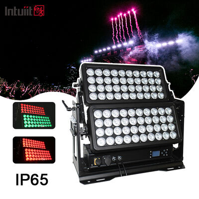 LED 800W éclairage de scène extérieur double couche ville couleur éclairage murale lave-vaisselle LED projecteur pour bar DJ Décoration de bâtiment IP65 DMX