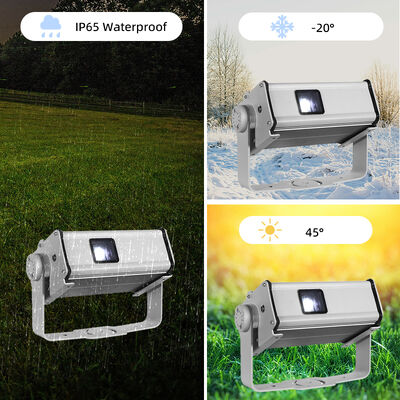 Professionnel IP65 imperméable à l'eau 13W RGB laser jardin lumière projecteur étoile de feuille de feu pour Noël paysage fête décor extérieur