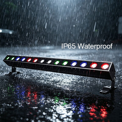IP65 14*10W RGBW 4in1 LED Lumière de la barre de lavage de mur Lumières de projection extérieure Lumières linéaires DMX512