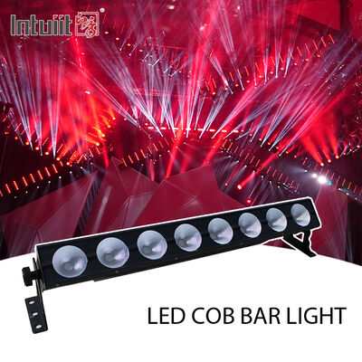 Lumière linéaire LED 8x15W Rgb Cob 3En1 pour Bar, Lumière Wash Murale LED, Lumière de Scène Cob Bar