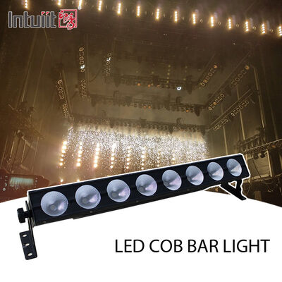 Projecteur LED mural RGB 3 en 1 de 8*15W, lumière de scène pour discothèque, fête, mariage, lumière stroboscopique