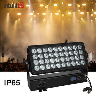 Projecteur LED 400W IP65 RGBW 4EN1 pour lavage de mur City Color avec contrôle DMX512