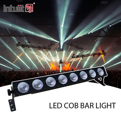 8*15W RGB Led Stage Lights Bar Dj Strobe Party Lights Bar 3 en 1 Wall Washer Light Intérieur avec DMX Control AutoPlay pour la danse de mariage de Noël à l'église