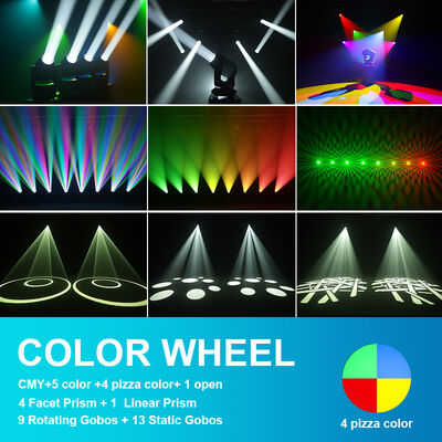CMY 280W LED tête mobile 3 en 1 faisceau point de lavage lumière de scène hybride pour la scène professionnelle performance de mariage spectacle en direct