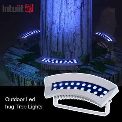 Professional 36W RGBW LED Landscape Flood Light IP65 Lumière d'arbre extérieure pour projet d'architecture de parc