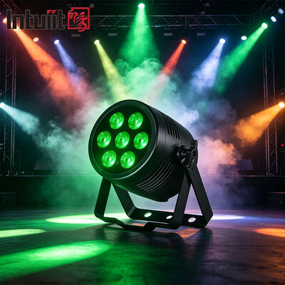 IP65 étanche à l'eau en aluminium LED Par Light 7x20W RGBWA UV 6in1 DMX512 Uplight professionnel pour l'événement extérieur