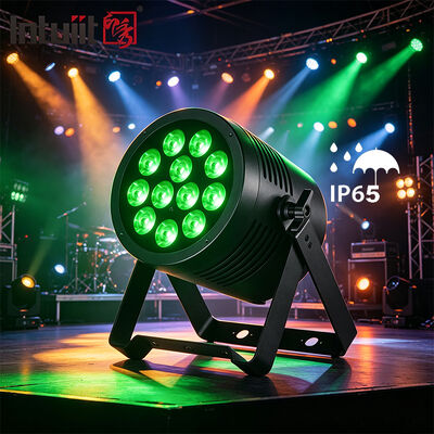 Éclairage extérieur IP65 étanche 12x20W RGBWA UV 6 en 1 LED Par lumière professionnelle DMX DJ éclairage de scène lavage pour spectacle de mariage disco