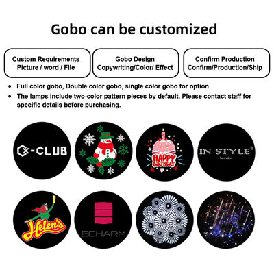 60W haute définition LED logo projecteur lumière extérieure IP65 imperméable à l'eau Gobo projecteur LED lumières publicitaires