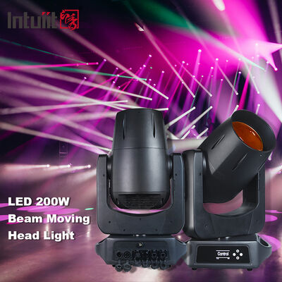 200W LED Beam Moving Head Light IP66 éclairage de scène extérieur imperméable à l'eau DMX512 Contrôle pour bâtiment d'hôtel