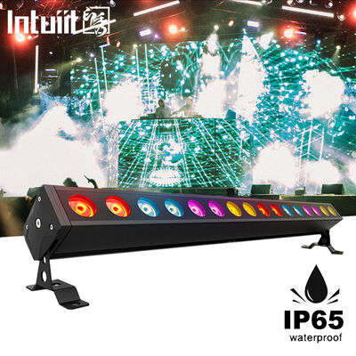 IP65 extérieur 16x5W RGBW 4 en 1 LED Lumière de barre de lave-vaisselle linéaire DMX512 Architecture de scène